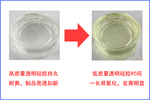 高透硅膠制品發(fā)黃，你可接受？